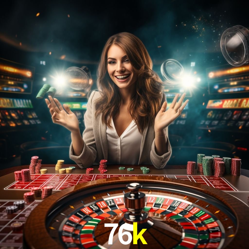 76k: Jogos de Caça-Níqueis-Altas Recompensas, Roleta-Velocidade, Blackjack-Desafios Máximos